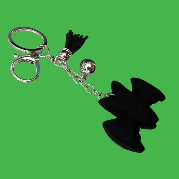 Sparkling Rhinestone Bat Keychain. Add Sparkle to Your Keys! - Picture 2 of 4